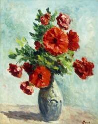 Vase of Flowers (Maximilien Luce) - Muzeo.com