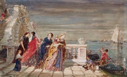 Vénitiennes (Félix Ziem) - Muzeo.com