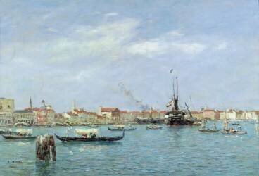 Venice (Eugène Boudin) - Muzeo.com