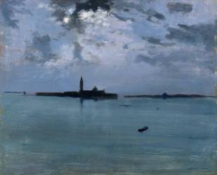 Venise : la nuit sur la lagune (Jules Bastien-Lepage) - Muzeo.com