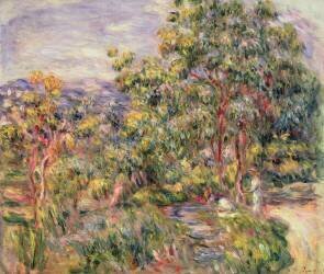 View of Cagnes (Auguste Renoir) - Muzeo.com