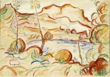 View of Cassis (Achille Emile Othon Friesz) - Muzeo.com