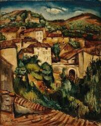 View of Meounes (Achille Emile Othon Friesz) - Muzeo.com