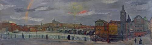 View of Prague (Georges Kars) - Muzeo.com