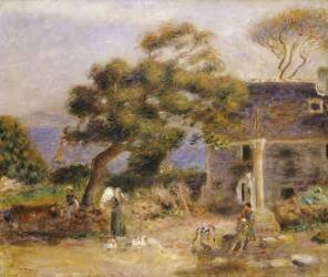View of Treboul (Auguste Renoir) - Muzeo.com