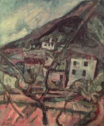 View of Vence (Chaïm Soutine) - Muzeo.com