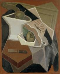 Violin and compote (Juan Gris) - Muzeo.com
