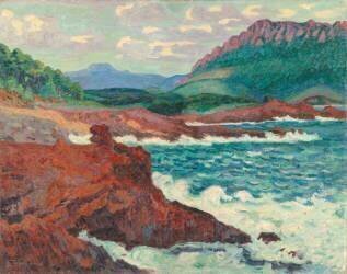 Vue d'Agay (Var) (Armand Guillaumin) - Muzeo.com