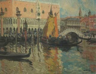 Vue de Venise (Louis Abel-Truchet) - Muzeo.com
