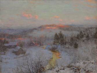 Waning Winter (Walter Launt Palmer) - Muzeo.com