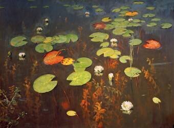 Water Lilies (Isaac Levitan) - Muzeo.com