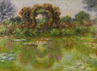 Water lily pond (Claude Monet) - Muzeo.com