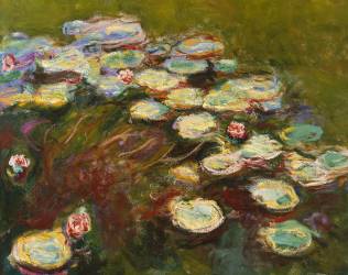 Waterlilies (Claude Monet) - Muzeo.com