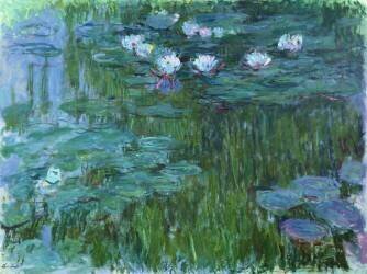 Waterlilies (Claude Monet) - Muzeo.com