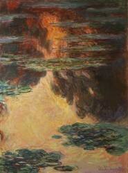 Waterlilies (Claude Monet) - Muzeo.com
