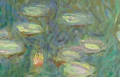 Waterlilies : Morning (Claude Monet) - Muzeo.com