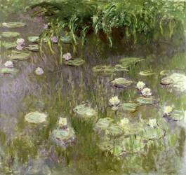 Waterlilies at Midday (Claude Monet) - Muzeo.com