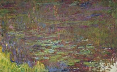 Waterlilies at Sunset (Claude Monet) - Muzeo.com