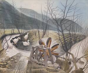Waterwheel (Eric Ravilious) - Muzeo.com