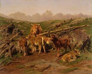 Weaning the Calves (Rosa Bonheur) - Muzeo.com