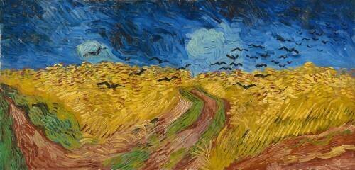 Wheatfield with Crows (Vincent van Gogh) - Muzeo.com