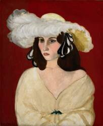 White Plumes (Henri Matisse) - Muzeo.com