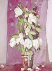 White Tulips (Jacqueline Marval) - Muzeo.com