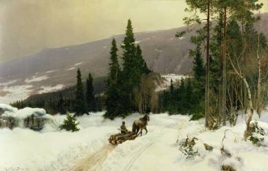 Winter (Nils Hansteen) - Muzeo.com
