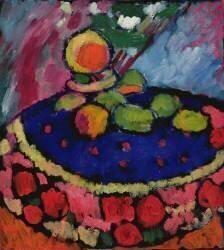 With round table (Alexej von Jawlensky) - Muzeo.com