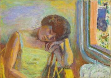 Woman Asleep (Pierre Bonnard) - Muzeo.com