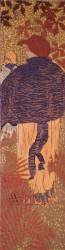 Woman in a Cape (Pierre Bonnard) - Muzeo.com