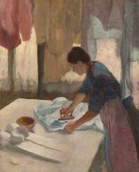 Woman Ironing (Edgar Degas) - Muzeo.com