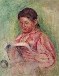 Woman Reading (Auguste Renoir) - Muzeo.com