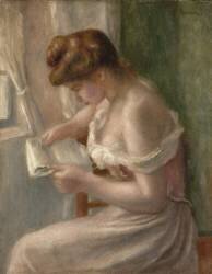 Woman Reading (Auguste Renoir) - Muzeo.com