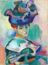 Woman with hat (Henri Matisse) - Muzeo.com