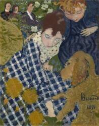 Women with Dog (Pierre Bonnard) - Muzeo.com