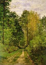 Wooded Path (Claude Monet) - Muzeo.com