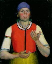 Working Woman (Kazimir Malevitch) - Muzeo.com