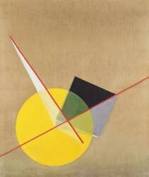 Yellow Circle, 1921 (Laszlo Moholy-Nagy) - Muzeo.com