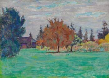 Yellow Tree (Pierre Bonnard) - Muzeo.com