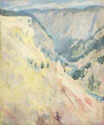 Yellowstone Park (John Henry Twachtman) - Muzeo.com