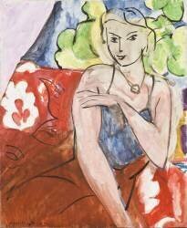 Young girl seated (Henri Matisse) - Muzeo.com