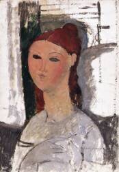 Young Woman (Amedeo Modigliani) - Muzeo.com
