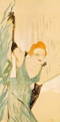 Yvette Guilbert (Henri de Toulouse-Lautrec) - Muzeo.com