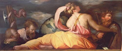 Allégorie de la Géographie (Giorgio Vasari) - Muzeo.com