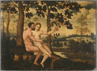 Adam and Eve (anonymous) - Muzeo.com