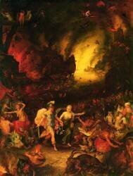 Aeneas in Hades (Jan Brueghel the Elder) - Muzeo.com