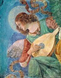 Angel Musician (Melozzo da Forli) - Muzeo.com