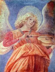 Angel Playing Violin (Melozzo da Forli) - Muzeo.com