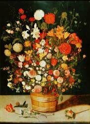 Bouquet of Flowers (Jan Brueghel the Elder) - Muzeo.com